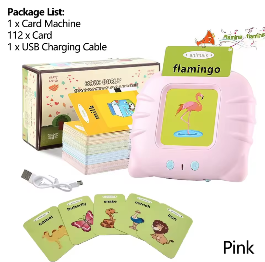 Brinquedo áudio livro para educação infantil